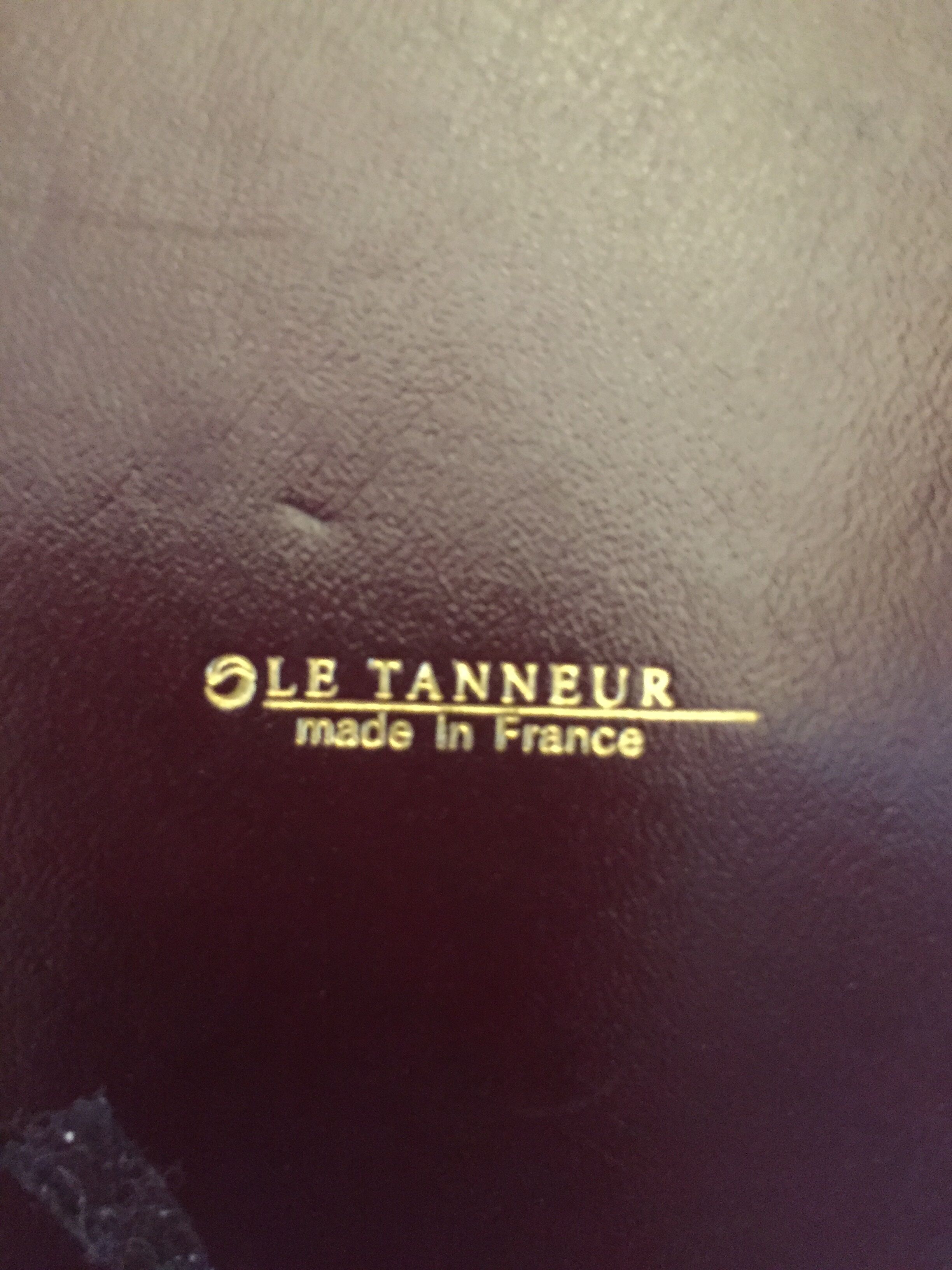 Leather-wrapped foot office or lounge lamp