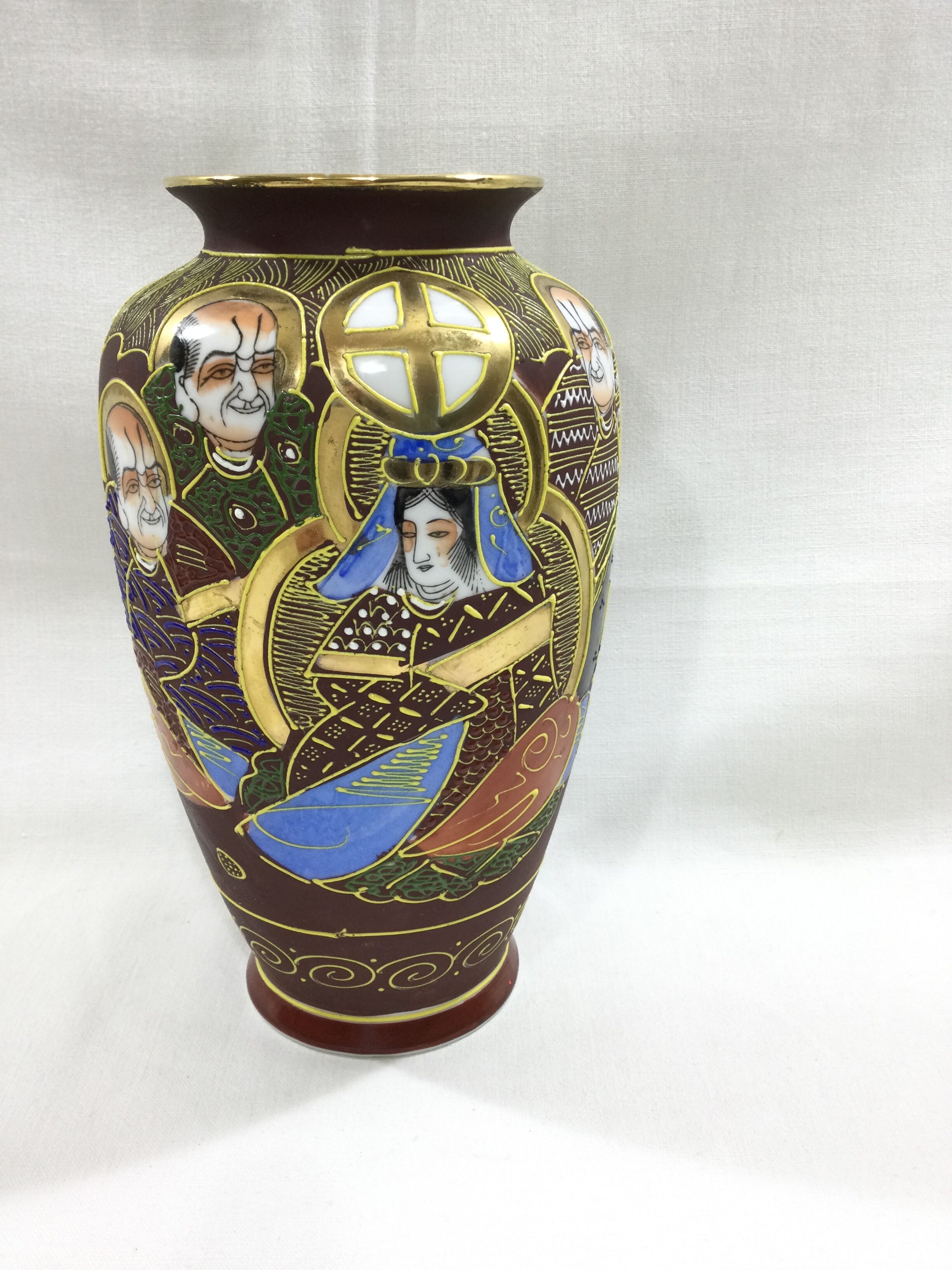 Satsuma porcelain vase