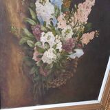 JOHN BROCY (1840-1900) HST "basket of flowers"