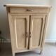 Antique Parisian buffet/jam cupboard in patinated wood