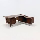 Rosewood Executive Desk Model 209 by Arne Vodder for Sibast 1955