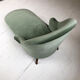 Meridian Napoleon III green velvet