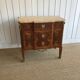 Commode transition in marquetry. 18th century.