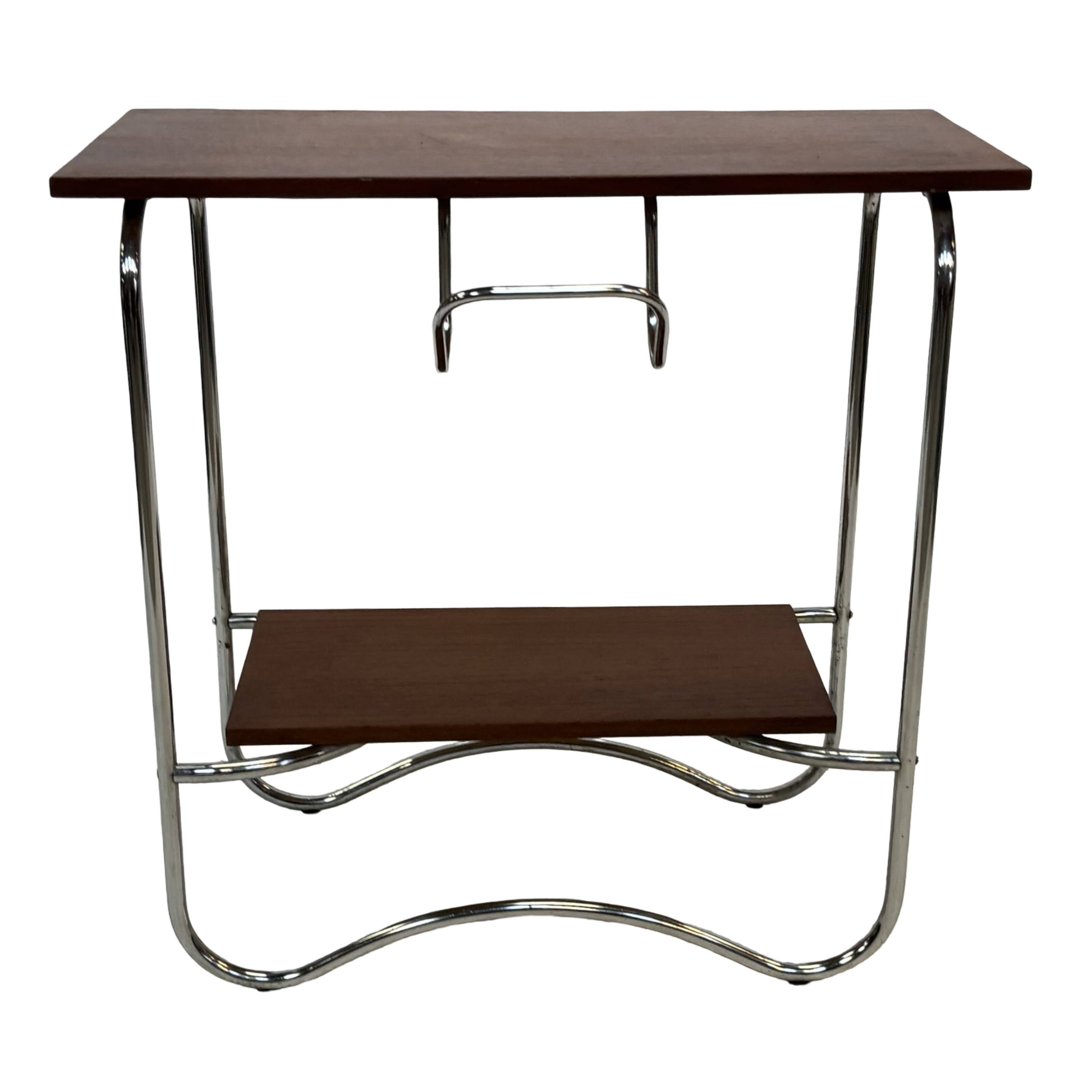Vintage Art Deco / Bauhaus Style Side Table Side Table 60's