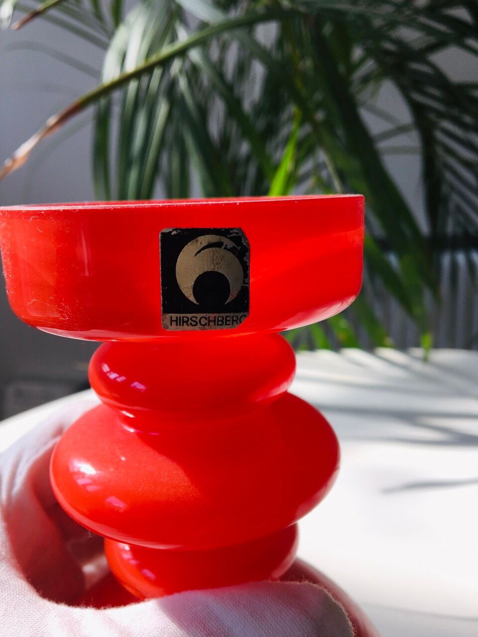 Hoop vase by Hirchberg