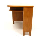 Scandinavian elm desk, by Swedish Modern, Sweden, 1940