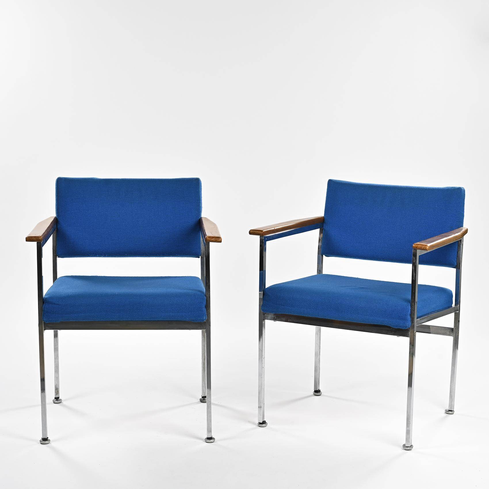 Scandinavian armchair pair, circa 1960