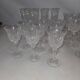 Service de 27 verres en cristal de Saint-Louis — Modèle Trianon