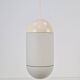 Vintage Pill Pendant Lamp in Milk Glass from Peill & Putzler, Germany, 1960s