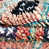 Moroccan Berber rug Boujaad vintage 354 x 133 cm