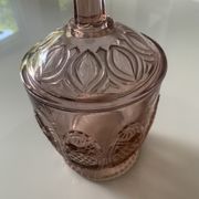 Pink glass candy maker