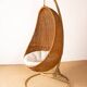 Danish armchair in woven rattan, with its metal stand, Nana Ditzel.