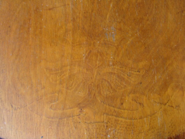 Pair of old bistro chairs