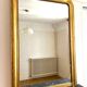 Gilded mirror Louis Philippe 138x98 trumeau fireplace
