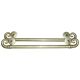 Pair of very large antique Victorian brass door handles.