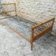 Bamboo and rattan bed