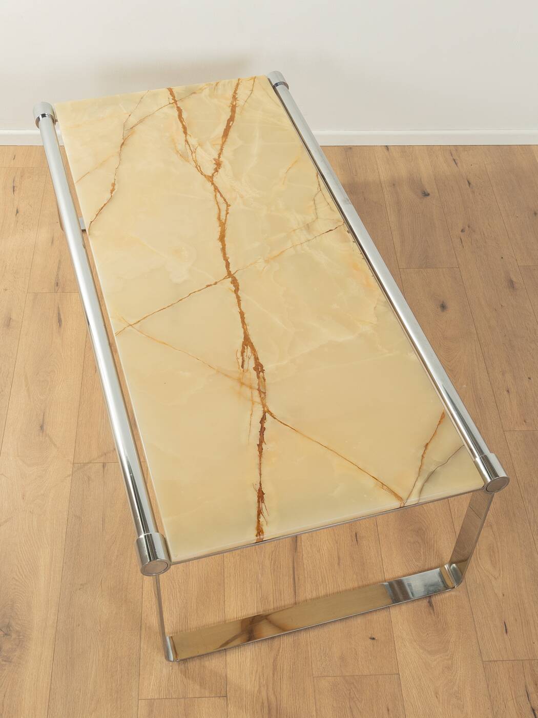 1970s onyx coffee table