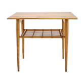 Table en bois massif du milieu du siècle ULUV, années 1960