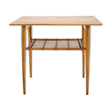 Mid-century solid wood table/ uluv, 1960's