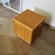 Woven rattan chest, wood and bamboo, 1980s