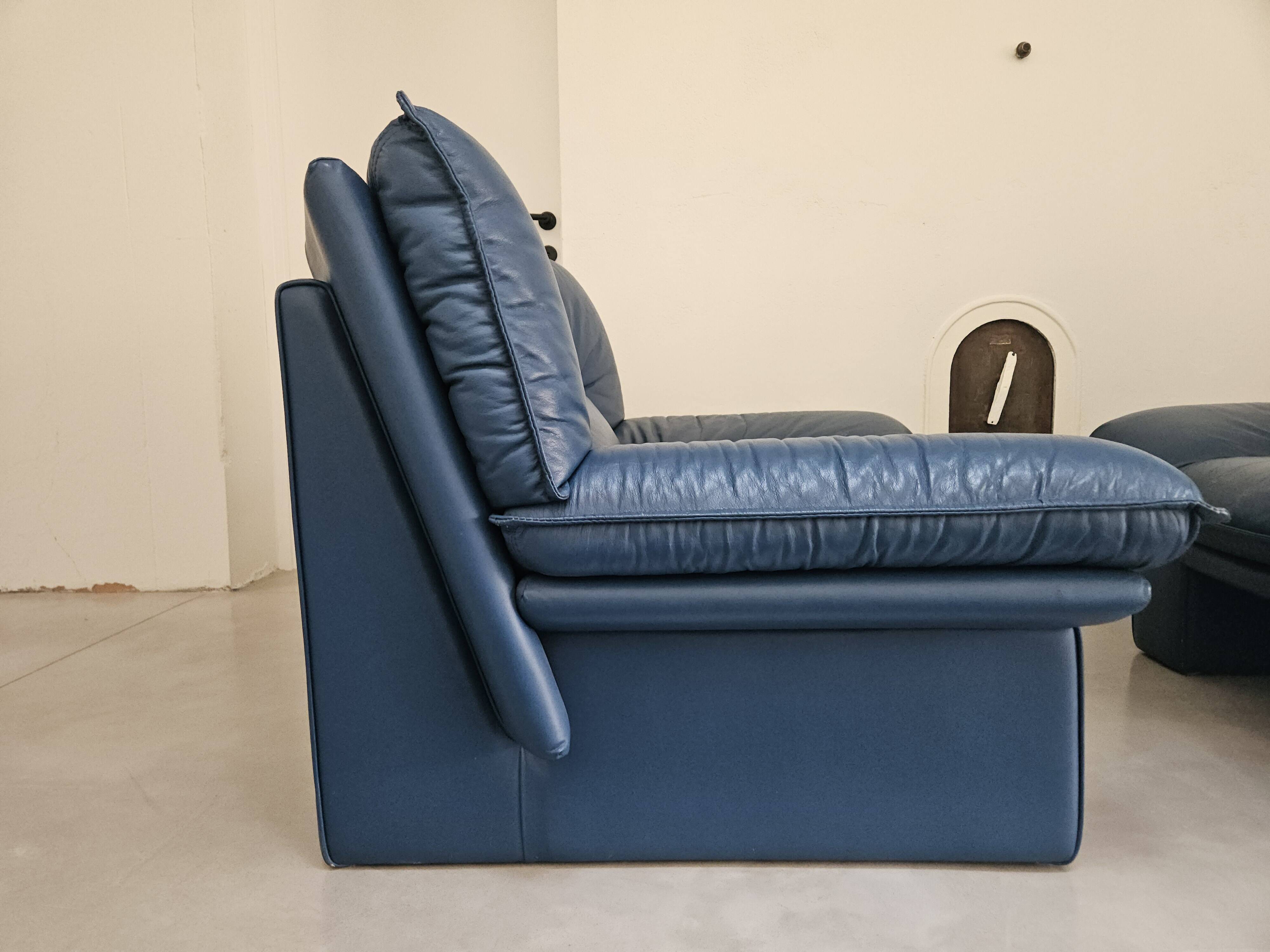 Paire de fauteuils, Nicoletti Salotti, 1980, Italie