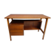 Scandinavian style wood desk 1960s