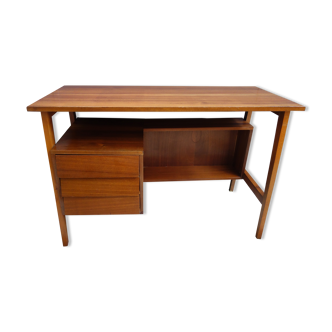 Bureau en bois de style scandinave des années 1960