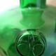 Carafe with stopper Empoli green 1970s Height 27 cm