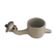 Vide-poche escargot en céramique de Vallauris par Alexandre Kostanda