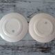 2 flat plates old faience longwy blue russian decoration 263102