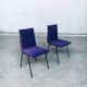 Set of Mid-Century Modern Robin Chairs by Pierre Guariche for Meurop, Belgium, 1950s