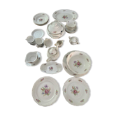 Antique porcelain tableware