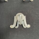 2 lots of 6 silver knife holders – Head of Minerva hallmark 1st title