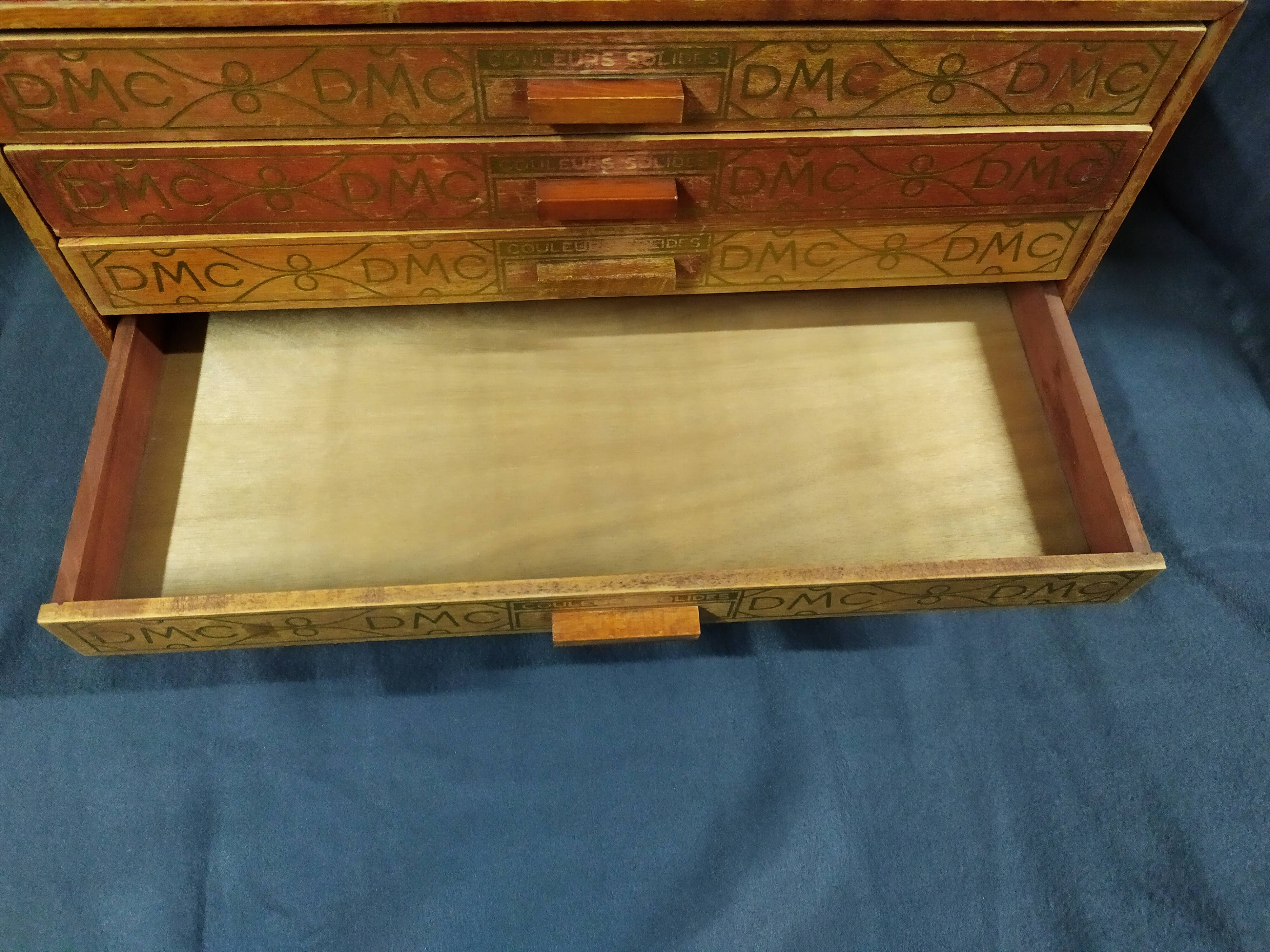 Haberdashery furniture dmc wood sewing