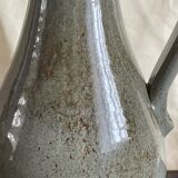 Green vintage ceramic vase