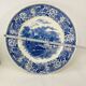 Large Deep Round Plate Villeroy and Boch Burgenland Model Blue