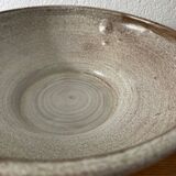 Large glazed stoneware bowl from the 60s
