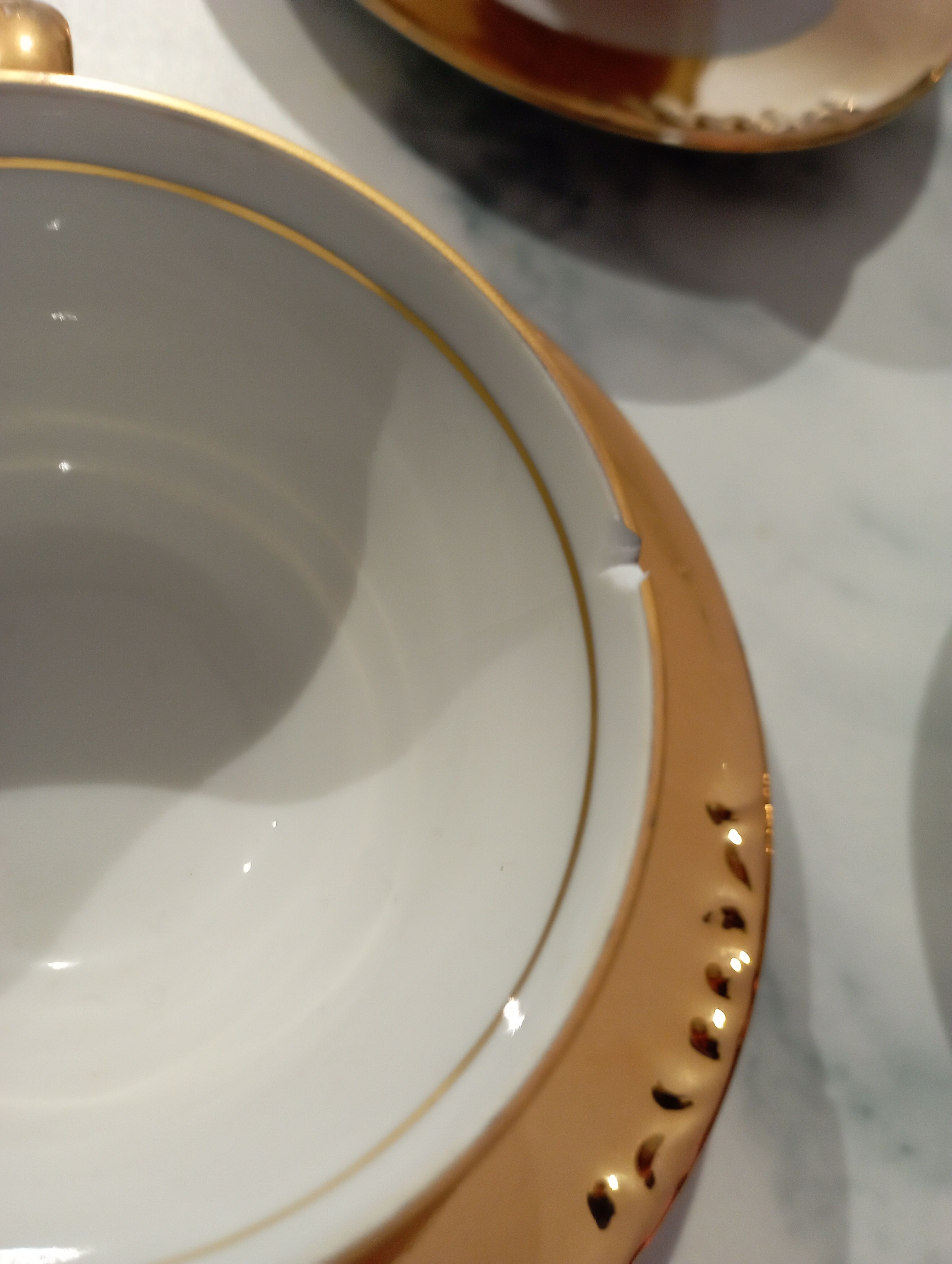 Service thé/café porcelaine fine Bavaria années 40