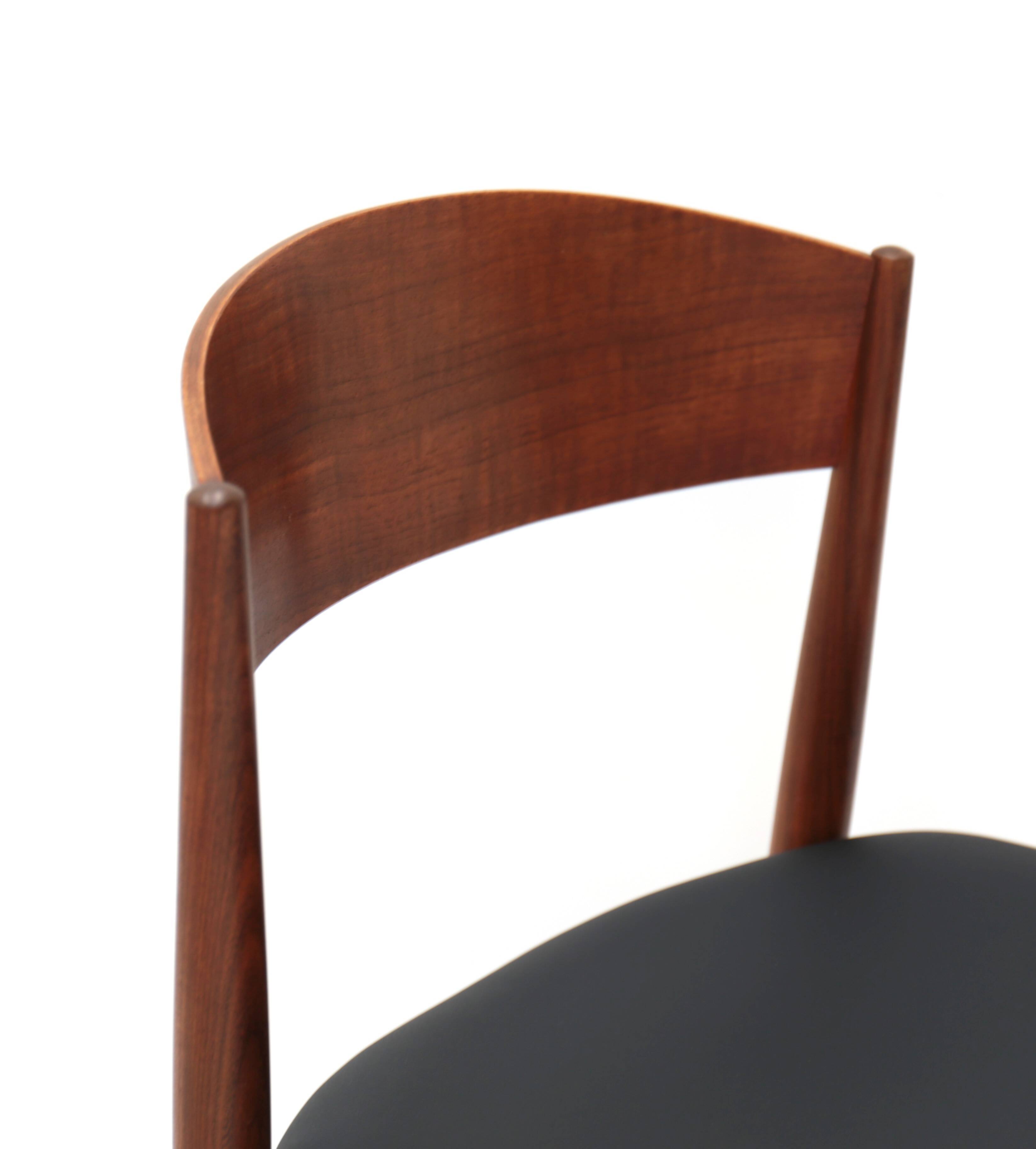 Set of 4 Danish chairs Jydsk Mobelindustri, 1960s