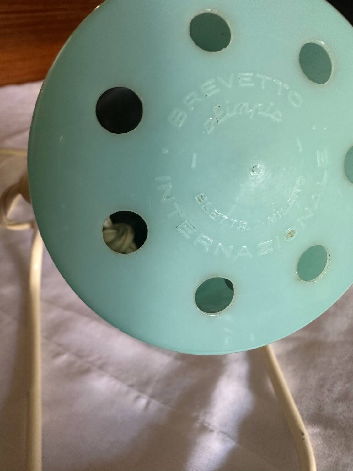 Rare Pair of "Capsule" Vintage Lamps from the 1960s