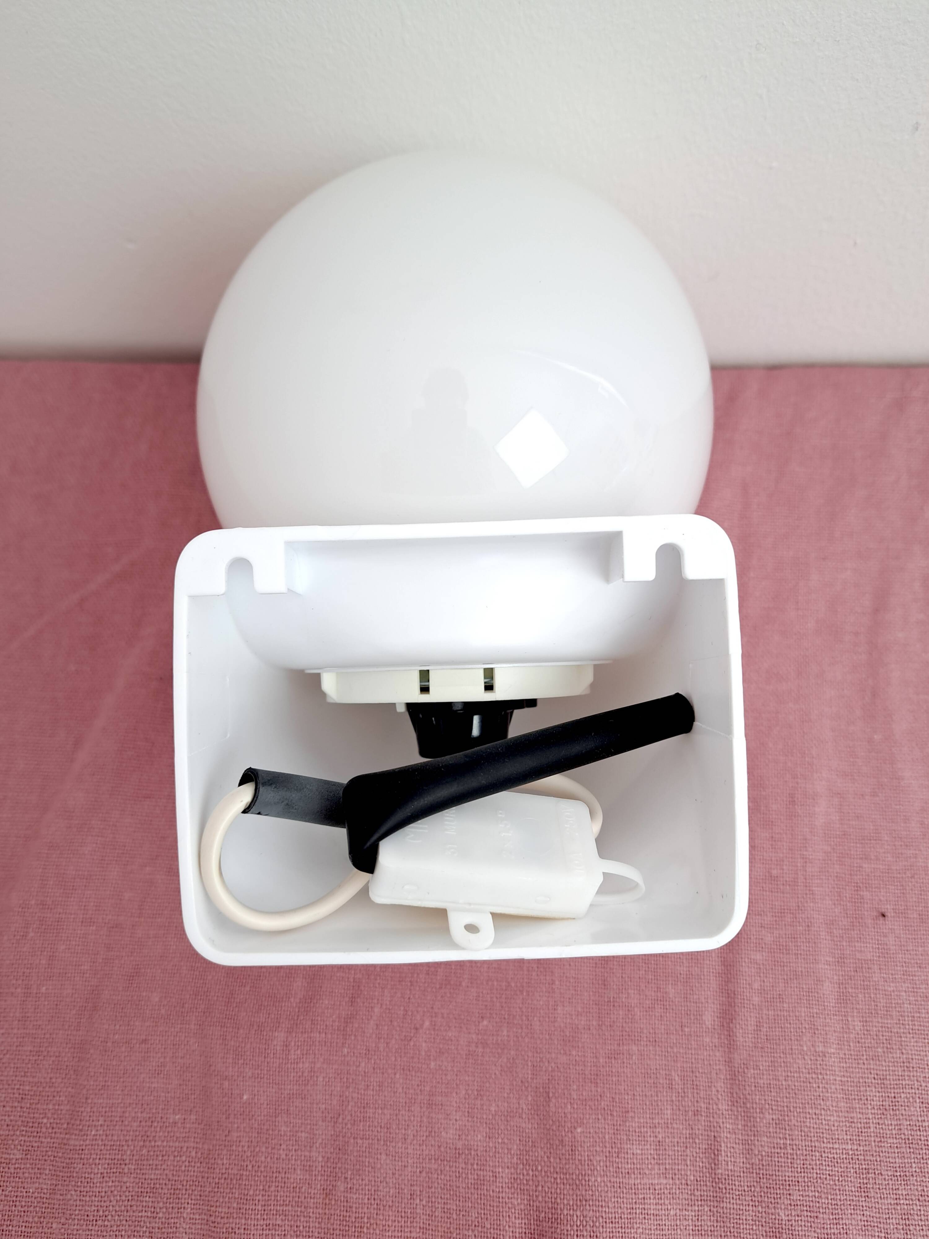 Pair of Syla night light or bathroom design space age