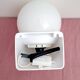 Pair of Syla night light or bathroom design space age