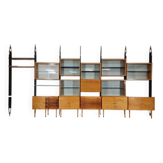 Modular Wall Unit from Jitona, 1960s, Set of 6