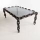 Brutalist chain link coffee table 1970s