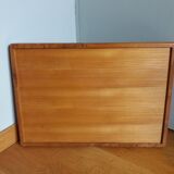 Scandinavian style wooden tray