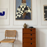 Vintage shoe cabinet