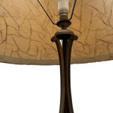 Large bronze floor lamp