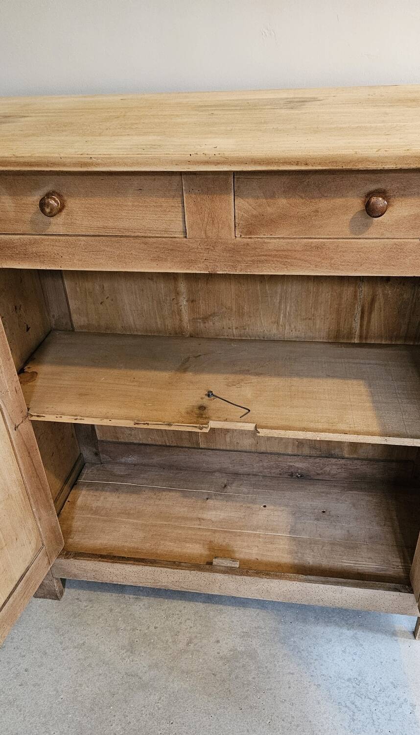 Old sideboard Parisian vintage wooden furniture