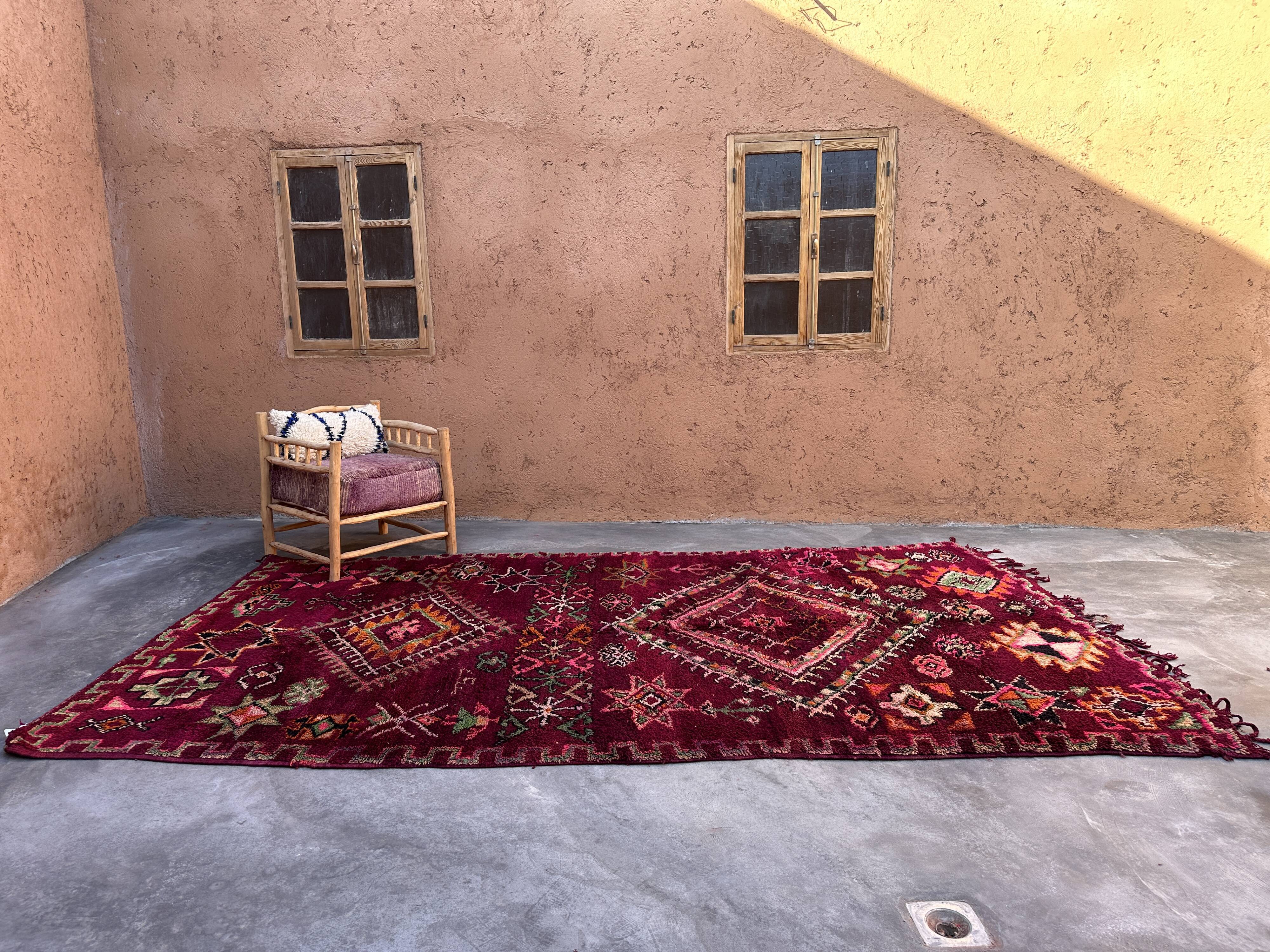 Moroccan carpet - 217 x 391 cm