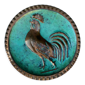 Copper plate for decoration